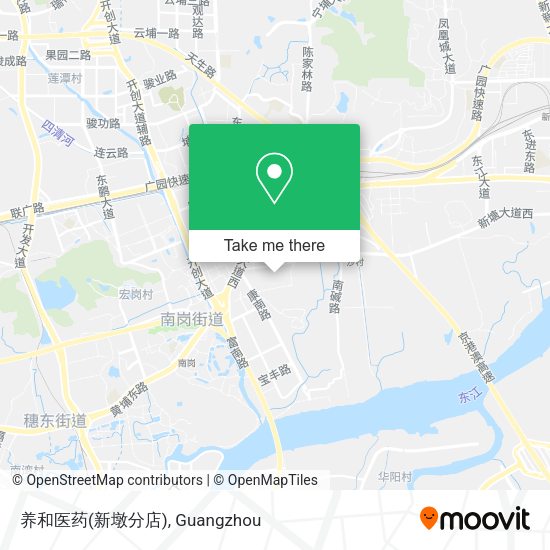 养和医药(新墩分店) map