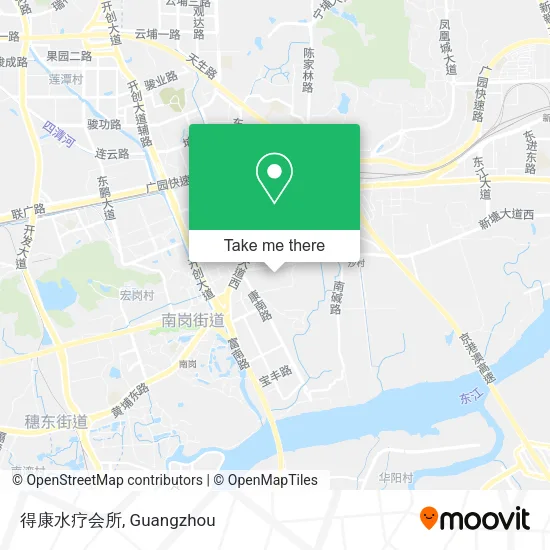 得康水疗会所 map