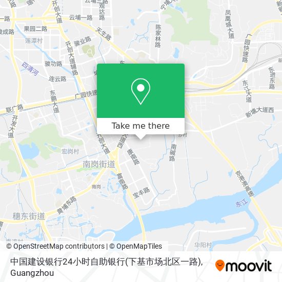 中国建设银行24小时自助银行(下基市场北区一路) map