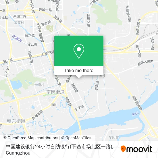 中国建设银行24小时自助银行(下基市场北区一路) map