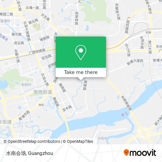 水南会场 map