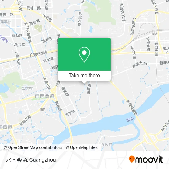 水南会场 map