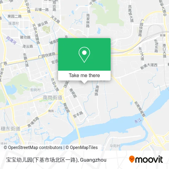 宝宝幼儿园(下基市场北区一路) map