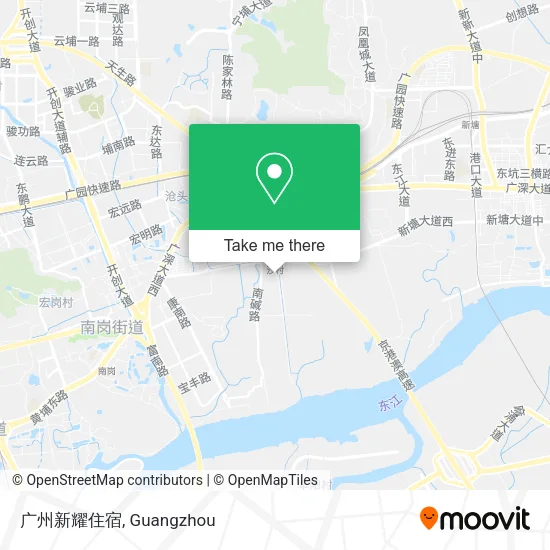 广州新耀住宿 map