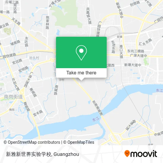 新雅新世界实验学校 map