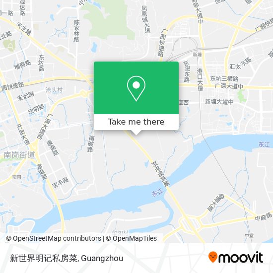 新世界明记私房菜 map