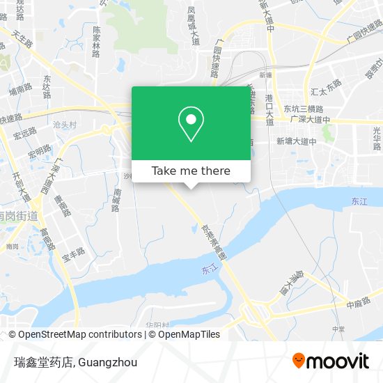 瑞鑫堂药店 map