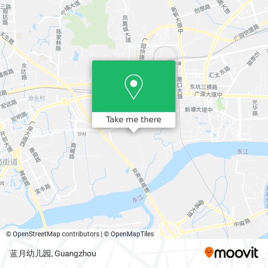蓝月幼儿园 map