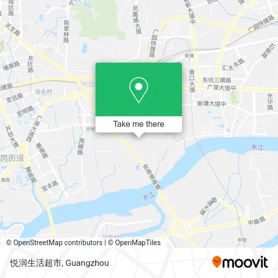 悦润生活超市 map