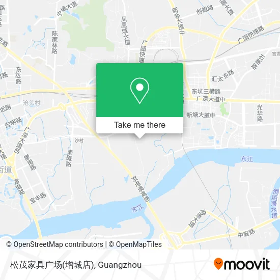 松茂家具广场(增城店) map