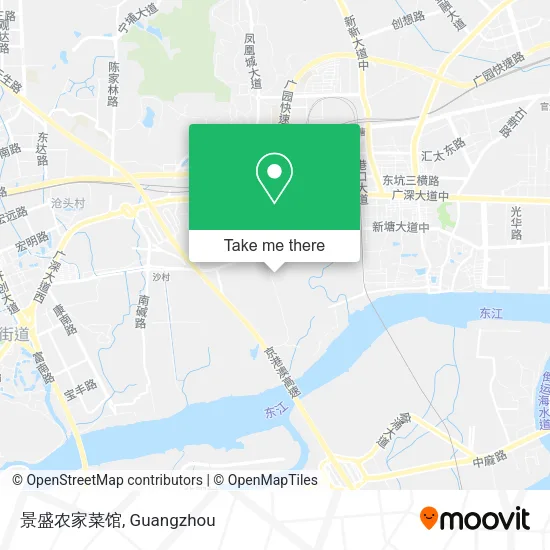 景盛农家菜馆 map