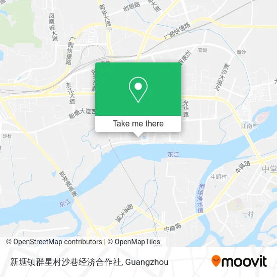 新塘镇群星村沙巷经济合作社 map