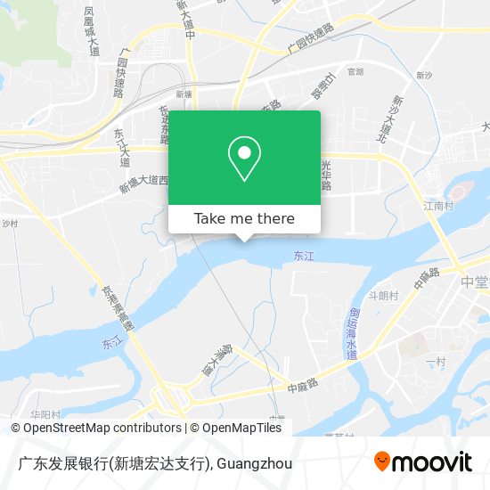 广东发展银行(新塘宏达支行) map