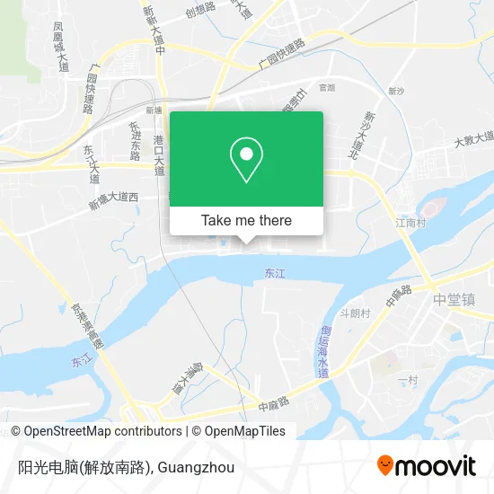 阳光电脑(解放南路) map