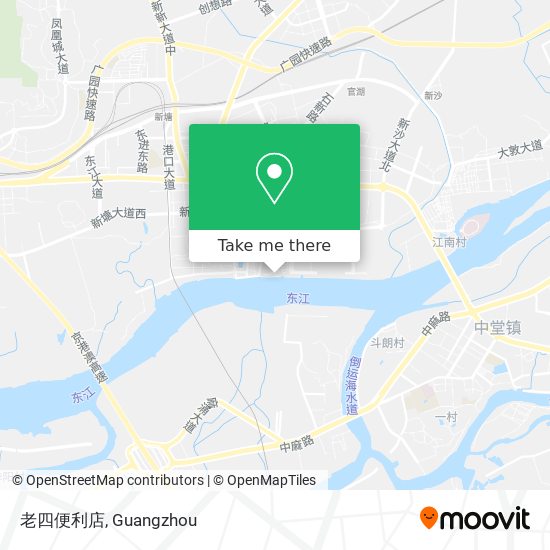 老四便利店 map