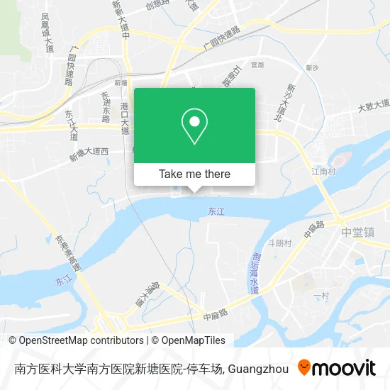 南方医科大学南方医院新塘医院-停车场 map