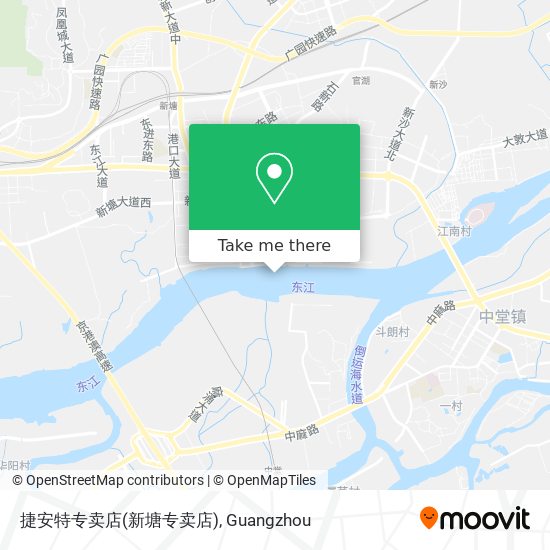 捷安特专卖店(新塘专卖店) map
