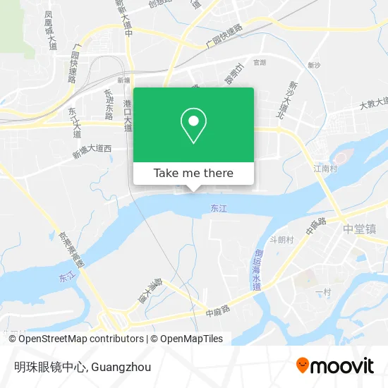 明珠眼镜中心 map