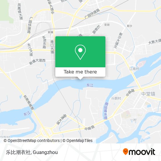 乐比潮衣社 map