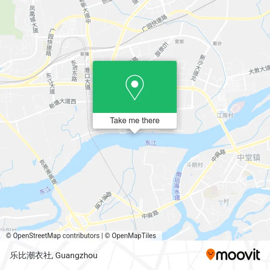 乐比潮衣社 map