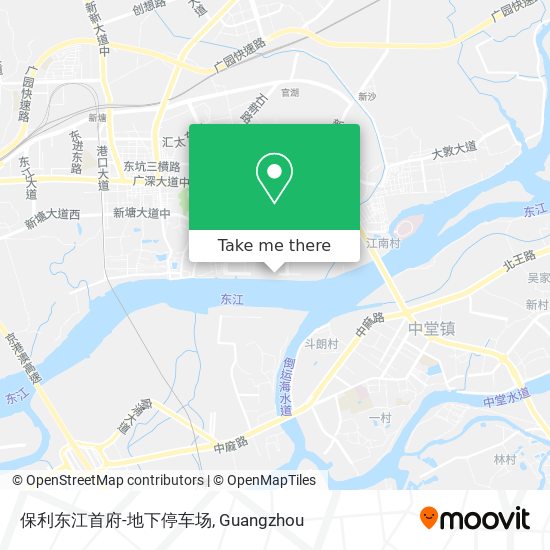 保利东江首府-地下停车场 map