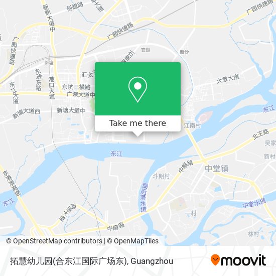 拓慧幼儿园(合东江国际广场东) map