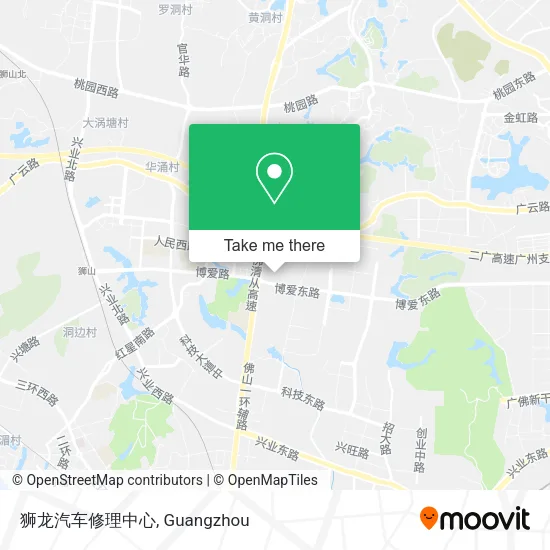 狮龙汽车修理中心 map