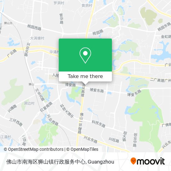 佛山市南海区狮山镇行政服务中心 map
