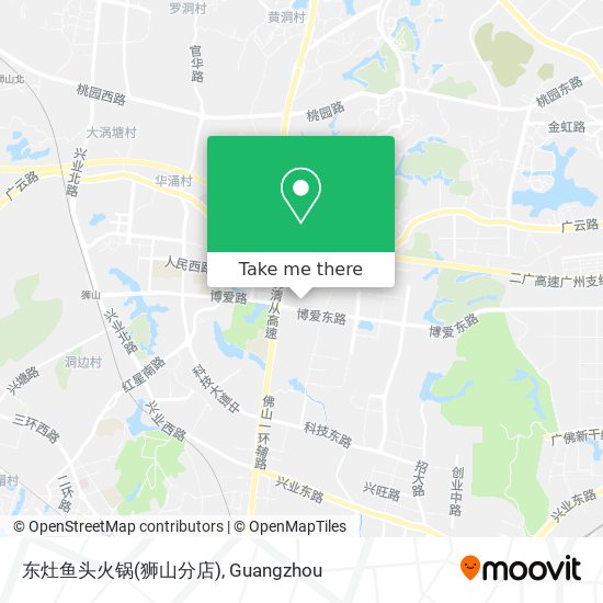 东灶鱼头火锅(狮山分店) map