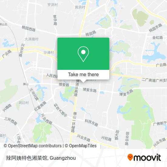 辣阿姨特色湘菜馆 map