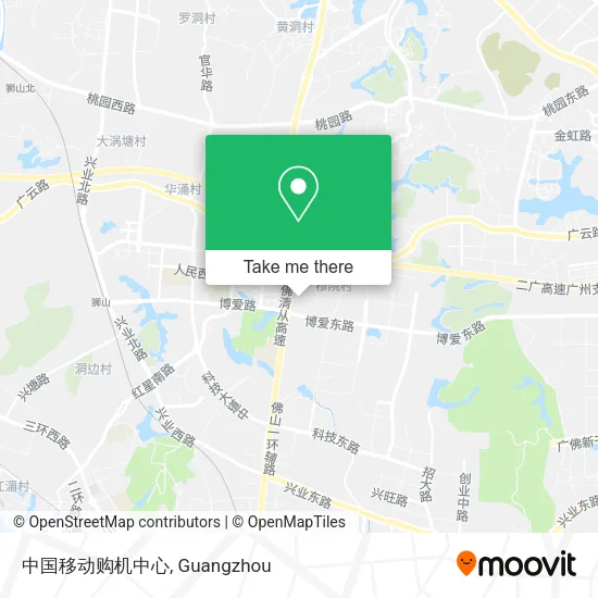 中国移动购机中心 map
