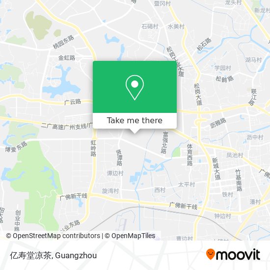 亿寿堂凉茶 map
