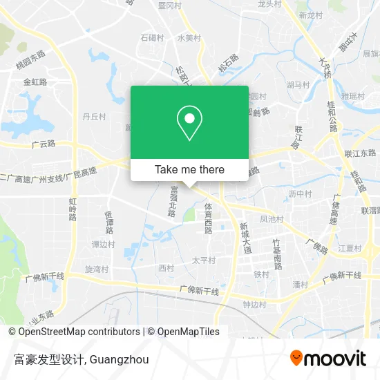 富豪发型设计 map