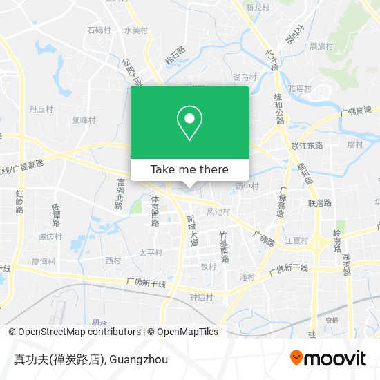 真功夫(禅炭路店) map