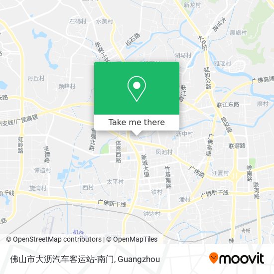 佛山市大沥汽车客运站-南门 map