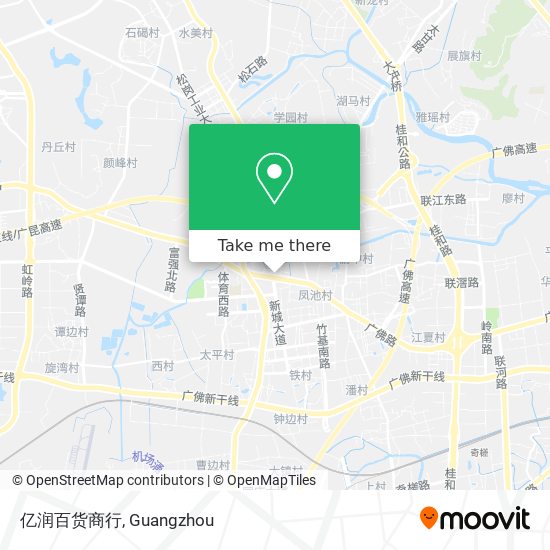 亿润百货商行 map