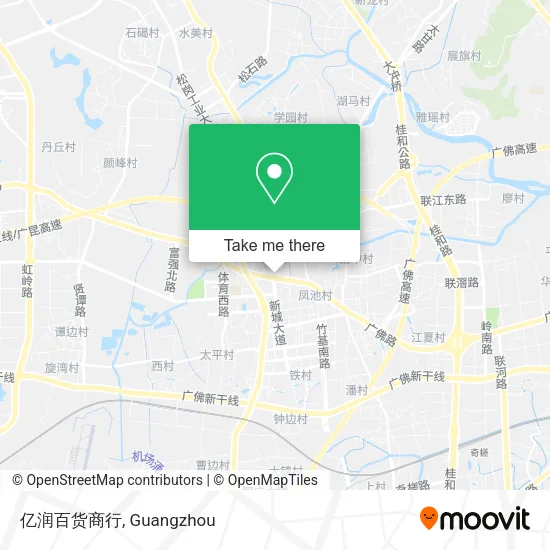 亿润百货商行 map