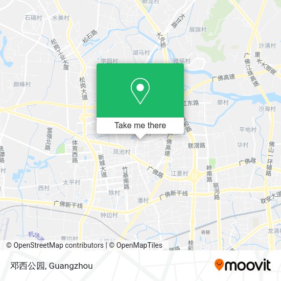 邓西公园 map