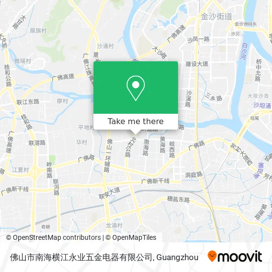佛山市南海横江永业五金电器有限公司 map