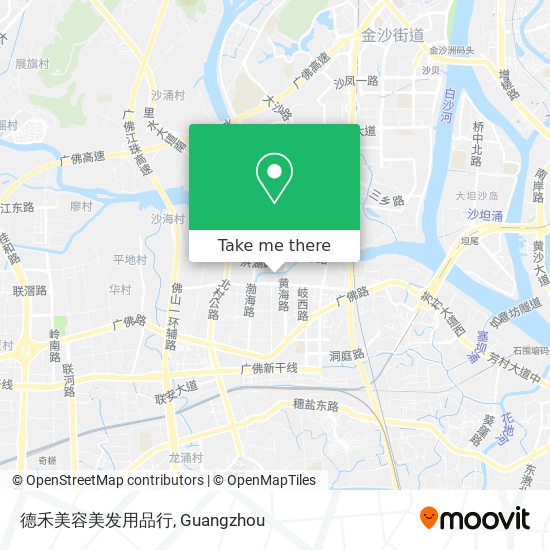 德禾美容美发用品行 map
