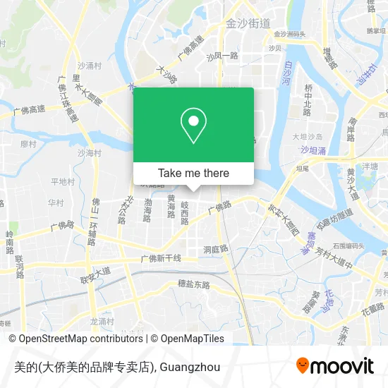 美的(大侨美的品牌专卖店) map