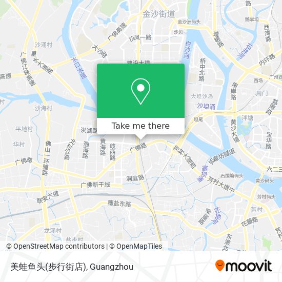 美蛙鱼头(步行街店) map