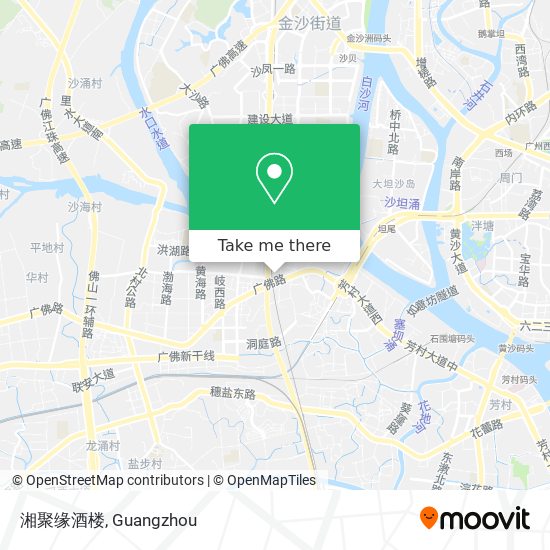 湘聚缘酒楼 map