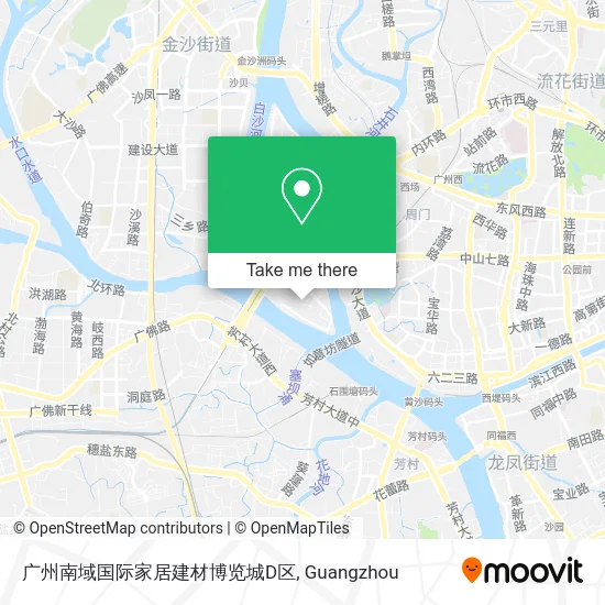 广州南域国际家居建材博览城D区 map