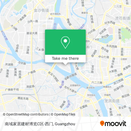 南域家居建材博览C区-西门 map