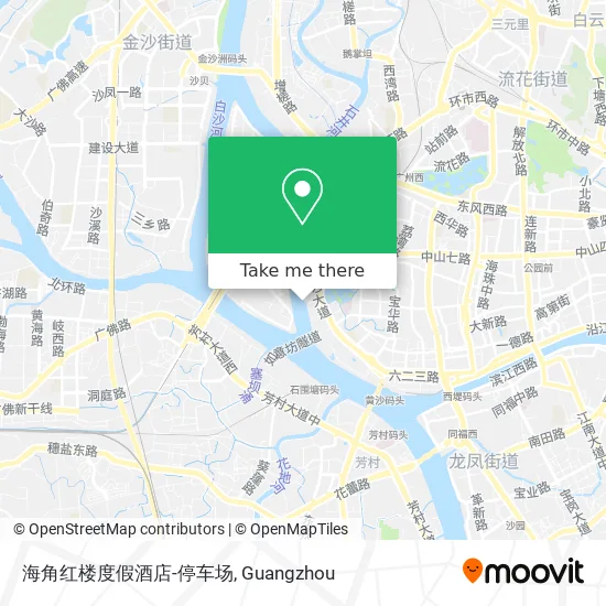 海角红楼度假酒店-停车场 map