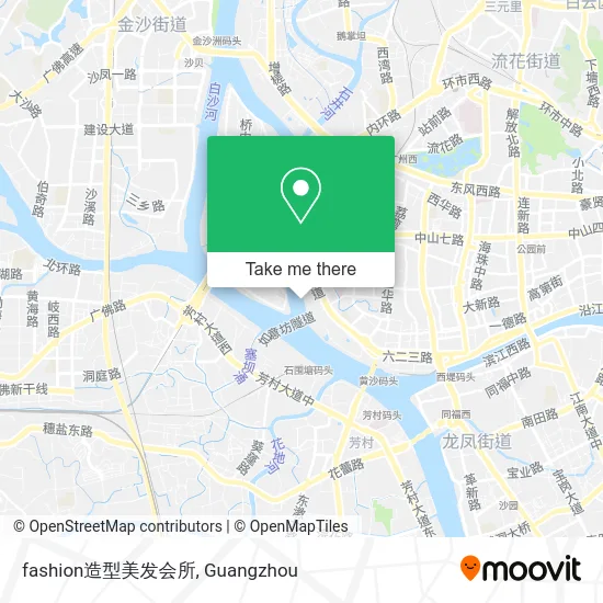fashion造型美发会所 map