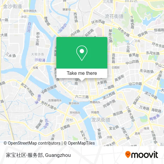 家宝社区-服务部 map