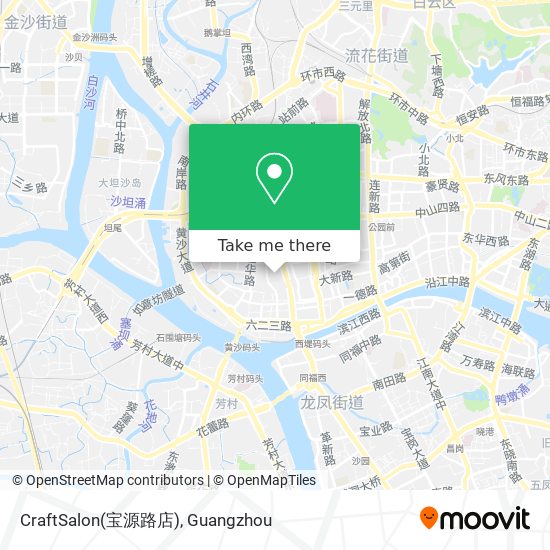 CraftSalon(宝源路店) map