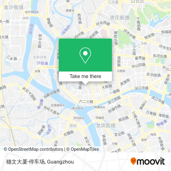 穗文大厦-停车场 map